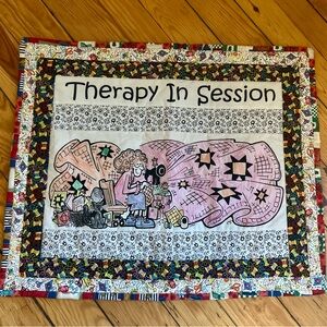 Colorful Quilted Wall Hanging